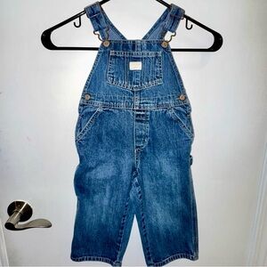 Vintage OshKosh B'gosh Girls Classic Blue Overalls 💗